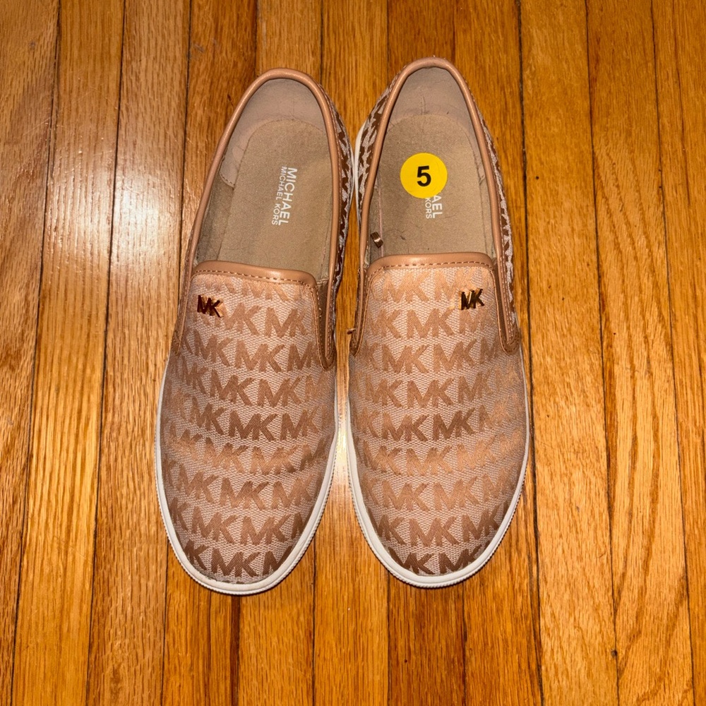 Michael Kors MK Logo Slip-On Sneakers